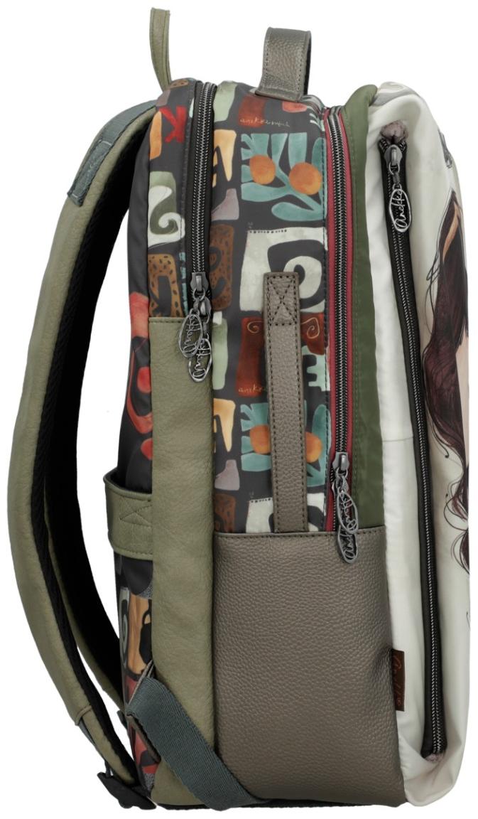 Anekke Laptoprucksack Muse Print