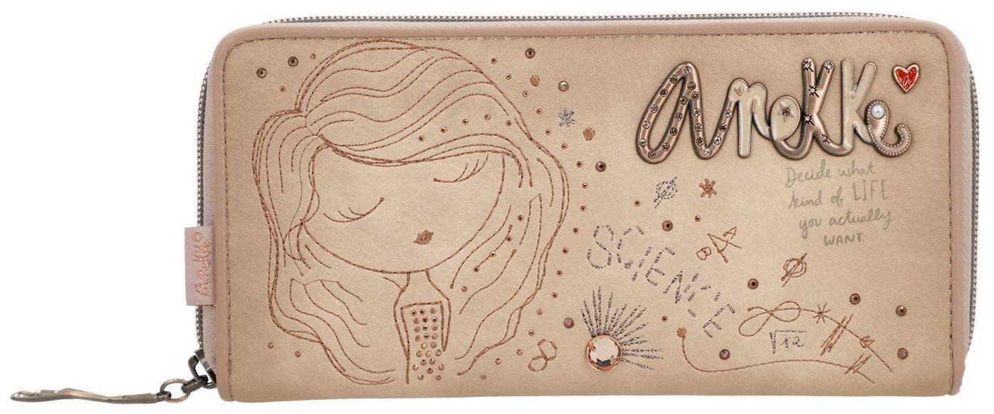 Anekke Longbörse Hollywood Nude Stickapplikation RFID feminin