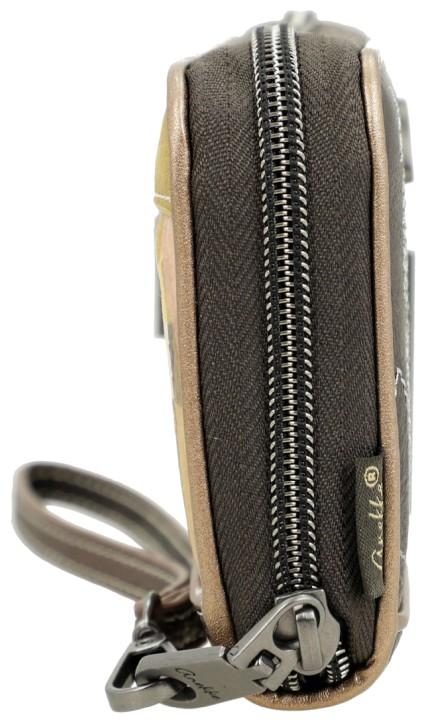 Anekke Longwallet Muse Bloom dunkelbraun Ziparound