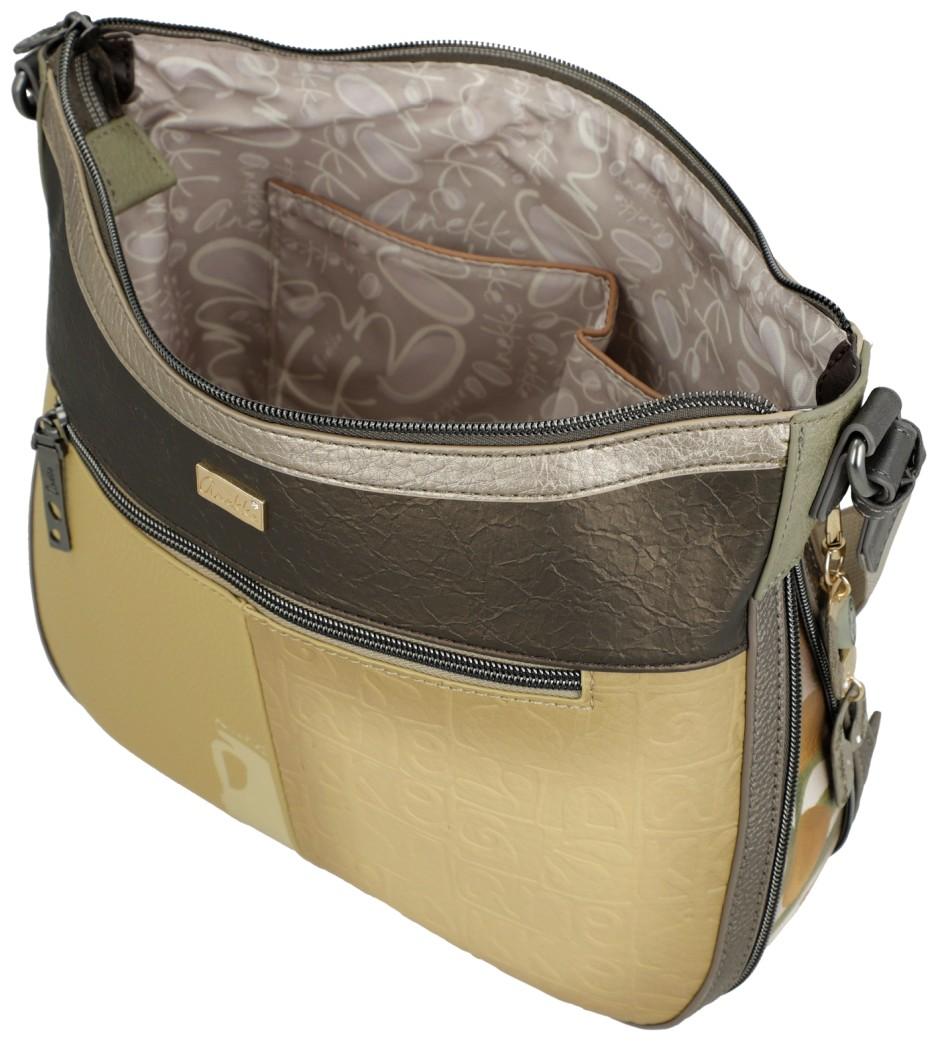 Anekke MUSE Damen Umhängetasche mit lieblichen Print Bunt