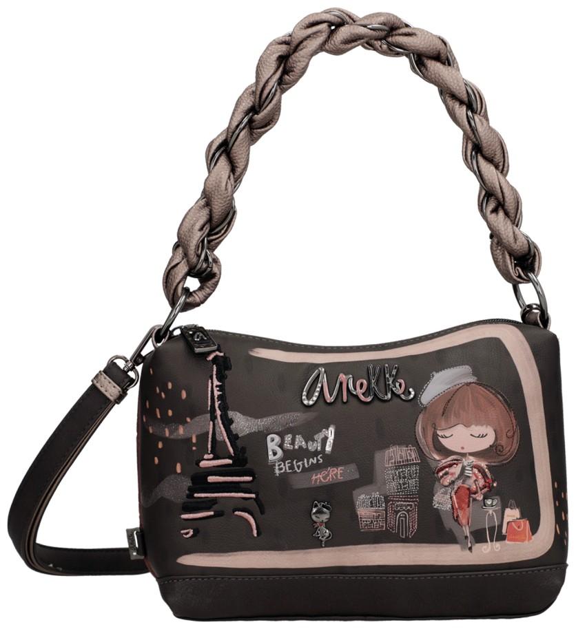 Anekke Mademoiselle Henkeltasche Bordeaux Bunt
