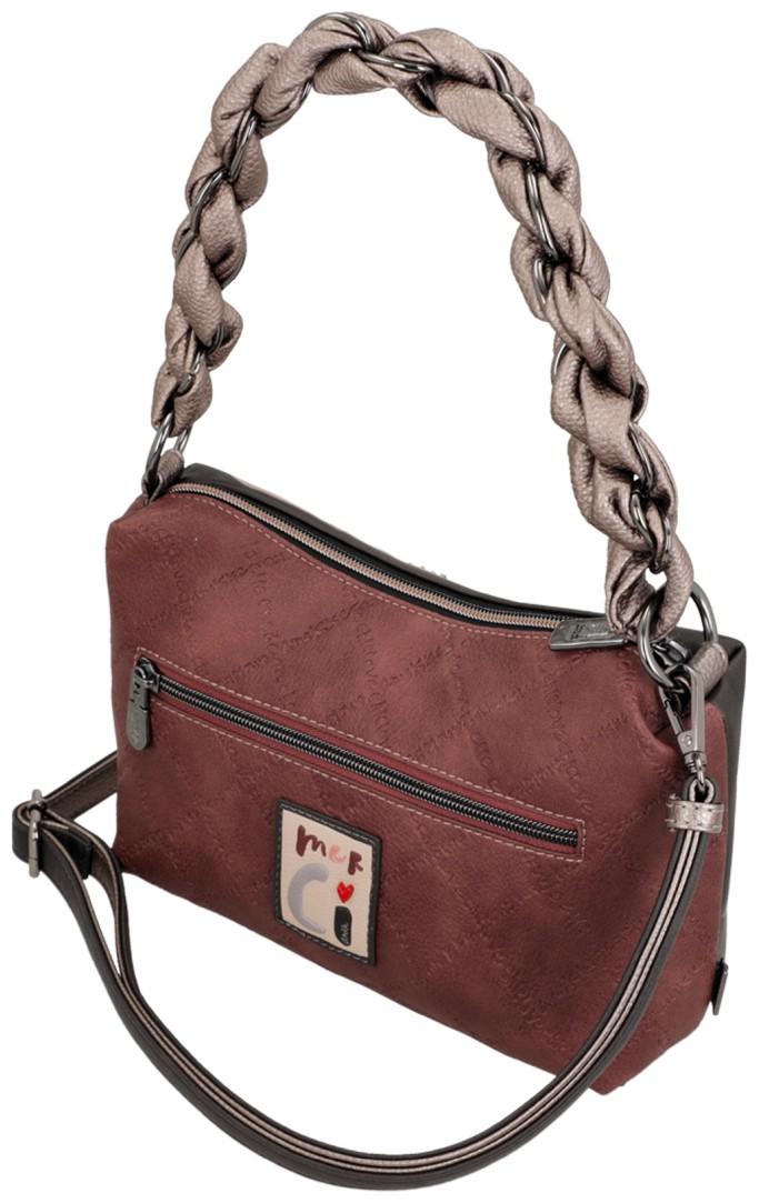 Anekke Mademoiselle Henkeltasche Bordeaux Bunt