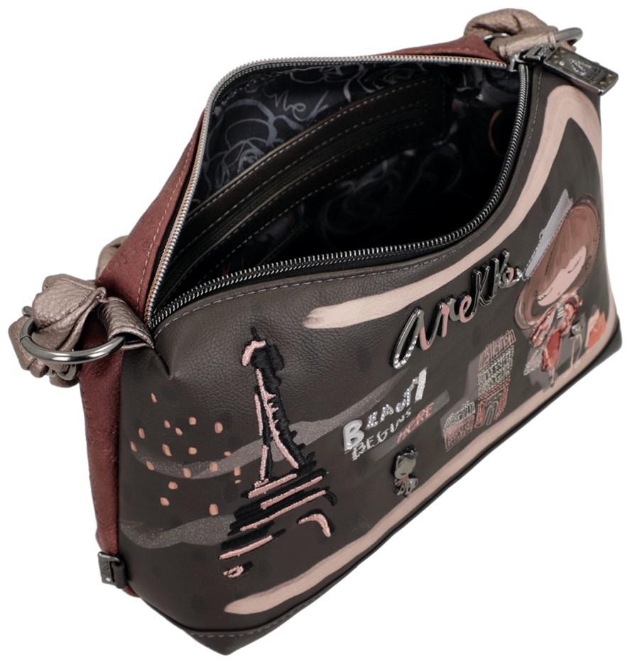 Anekke Mademoiselle Henkeltasche Bordeaux Bunt