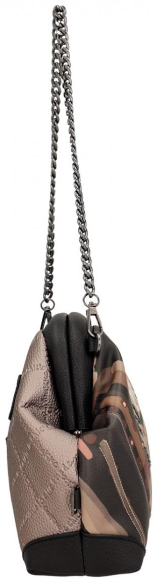 Anekke Mademoiselle Parisian Schultertasche Bügelverschluss dunkelbunt