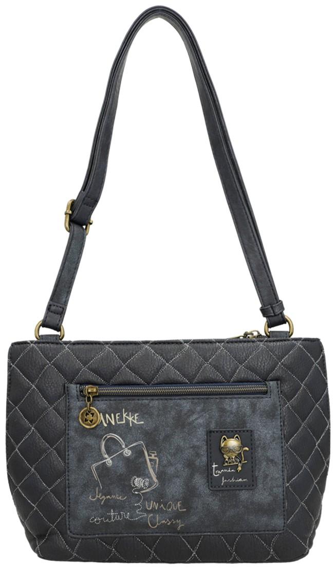 Anekke Mademoiselle Studio Schultertasche Skizzen Taupe