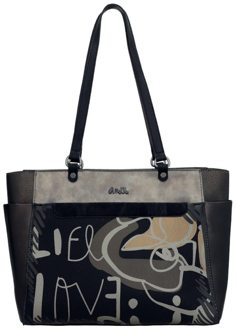 Anekke Mademoisselle Nature Koko großer Shopper metallic