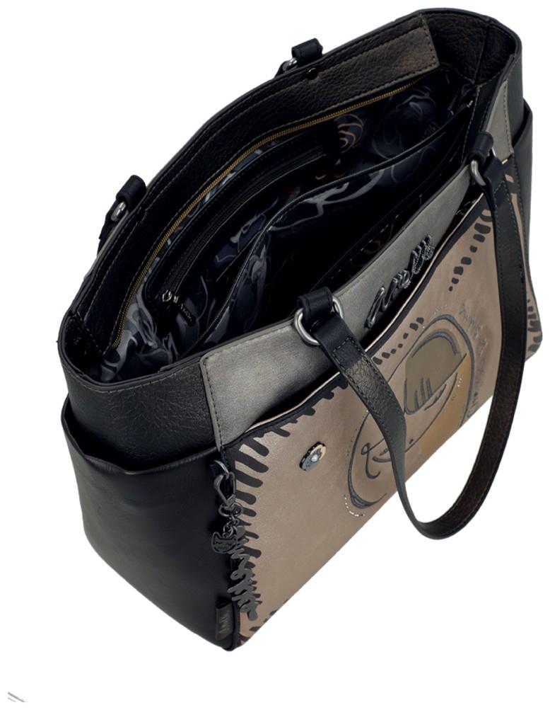 Anekke Mademoisselle Nature Koko großer Shopper metallic