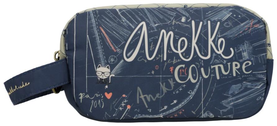 Anekke Makeup Bag Mademoiselle Travel Viaje Perlon Blau
