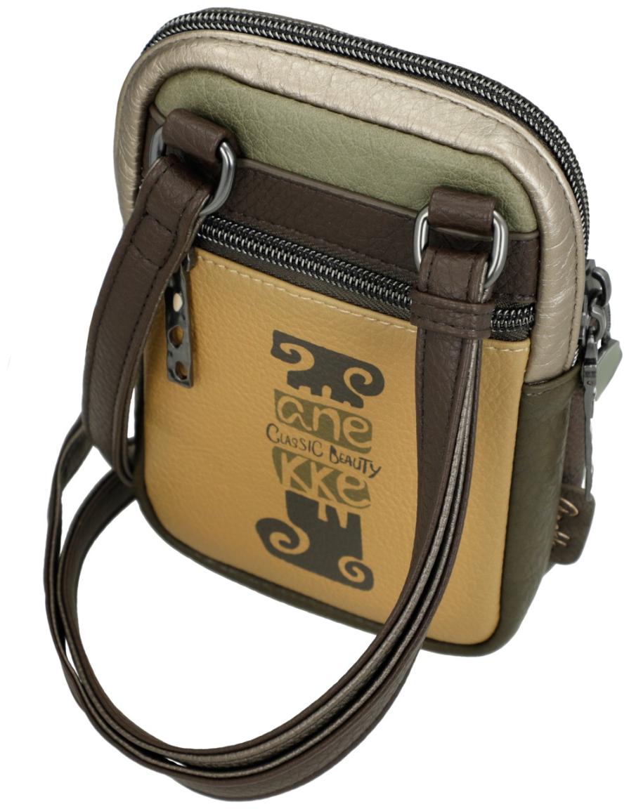 Anekke Mini Schultertasche Smartphone Muse Olivgrün