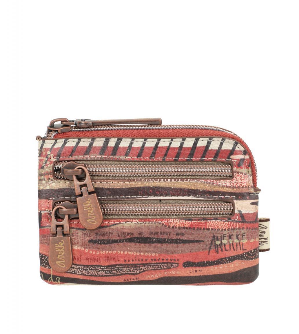 Anekke Münzbörse Kenya Safari Fusion bestickt Tiere beige