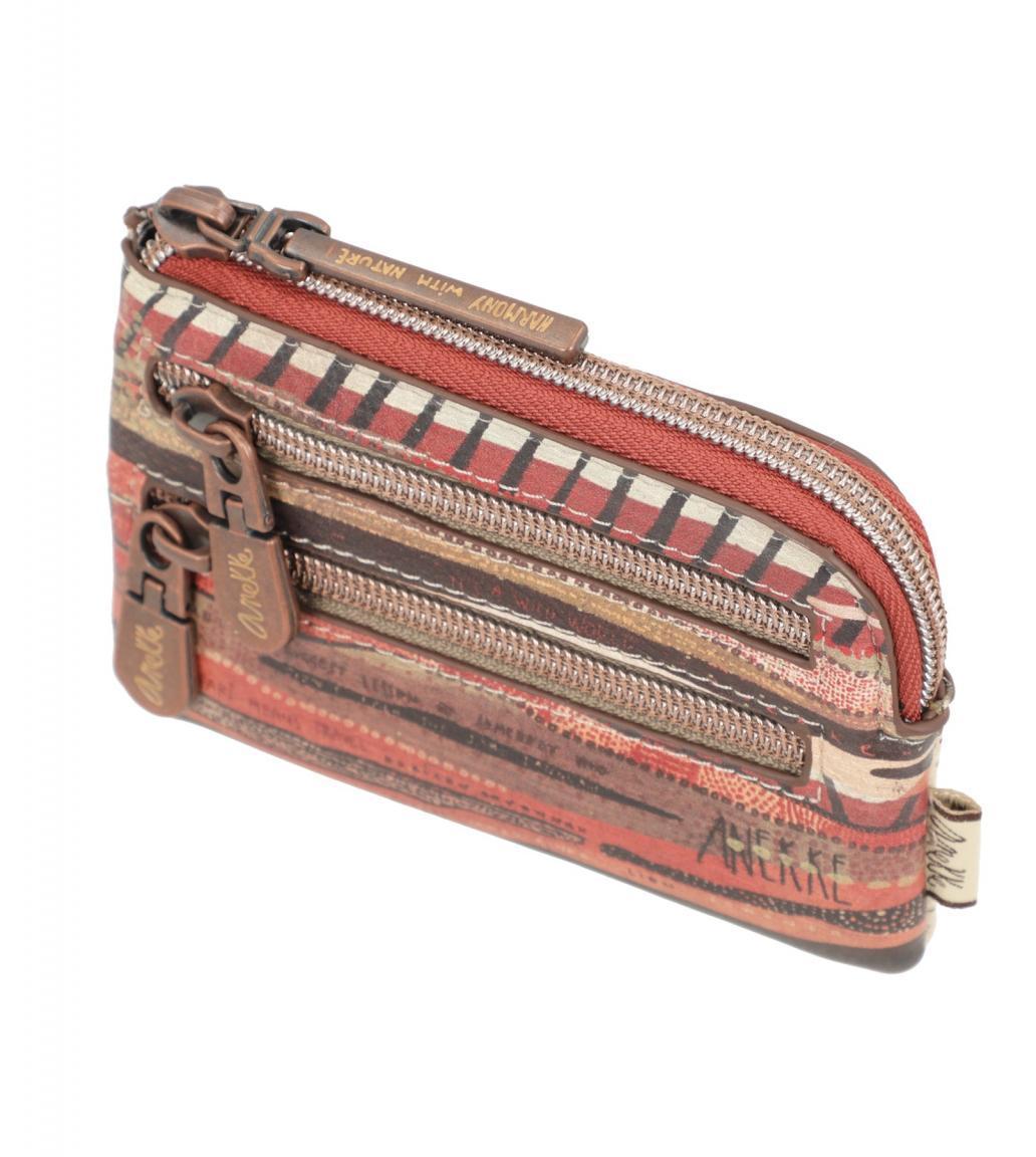 Anekke Münzbörse Kenya Safari Fusion bestickt Tiere beige