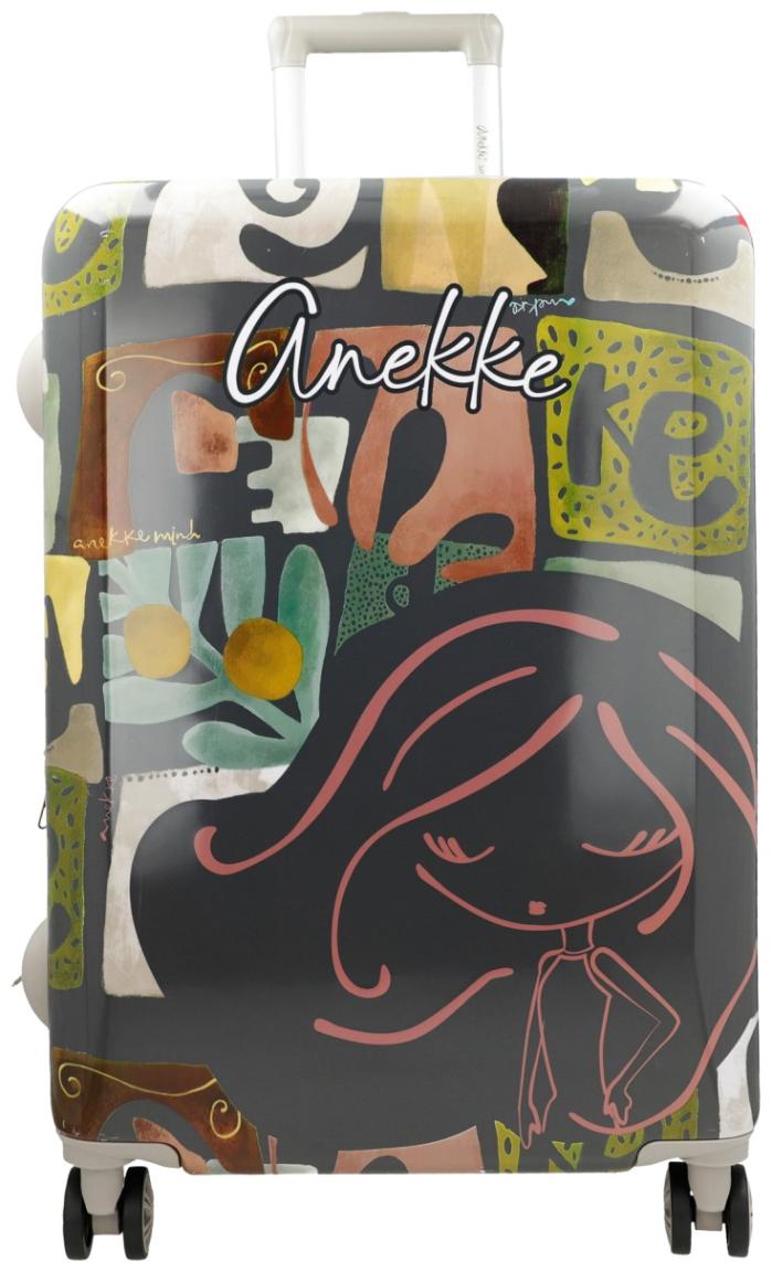Anekke Muse Reisekoffer M 63cm farbenfroh Hartschale