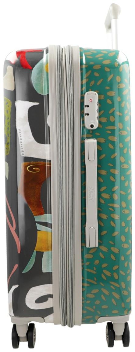 Anekke Muse Reisekoffer M 63cm farbenfroh Hartschale