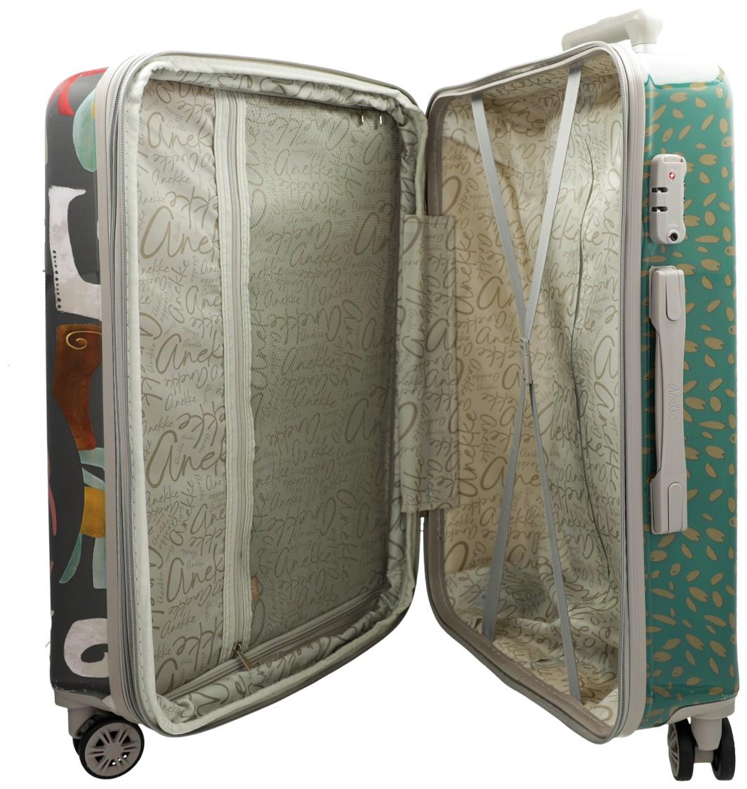 Anekke Muse Reisekoffer M 63cm farbenfroh Hartschale