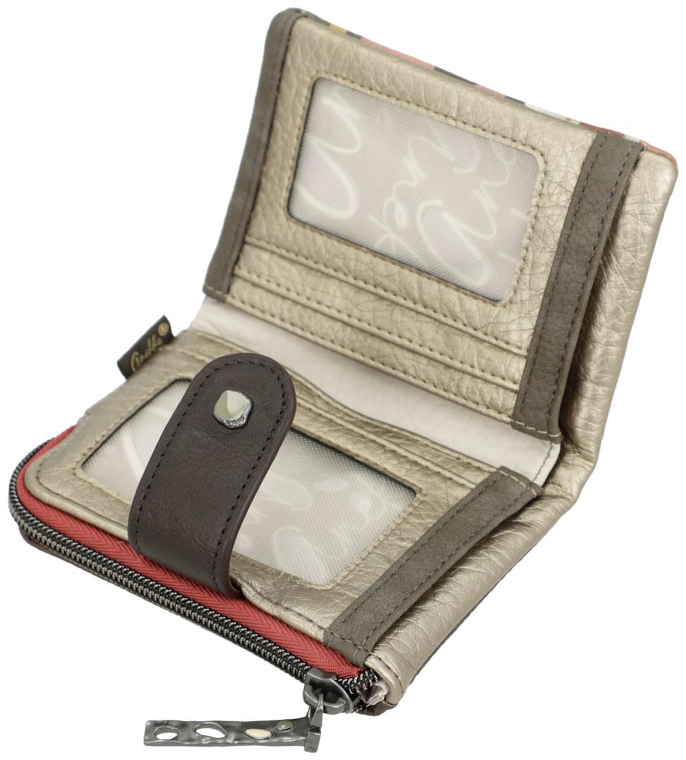 Anekke Muse flexibles Portemonnaie Medium Bronze Gold 