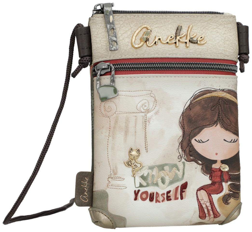 Anekke Muse schmake Crossovertasche Handy EBook bunt