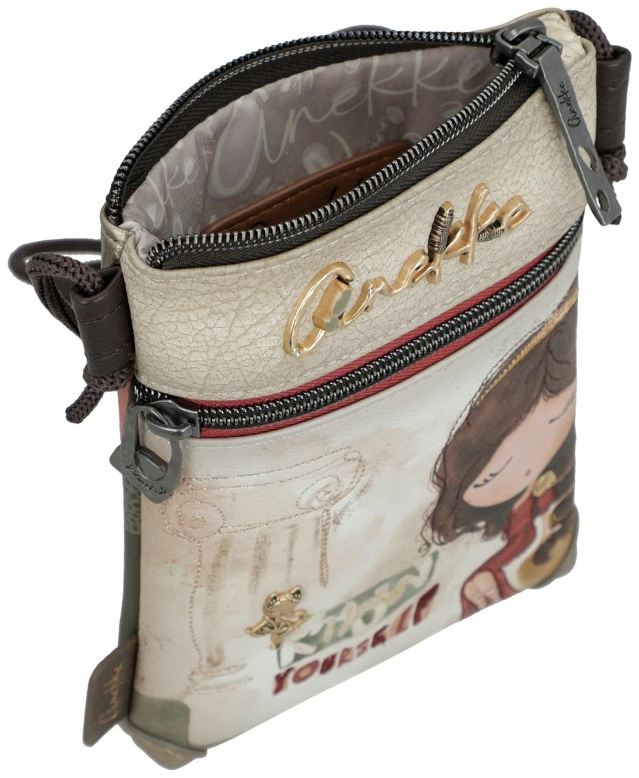 Anekke Muse schmake Crossovertasche Handy EBook bunt