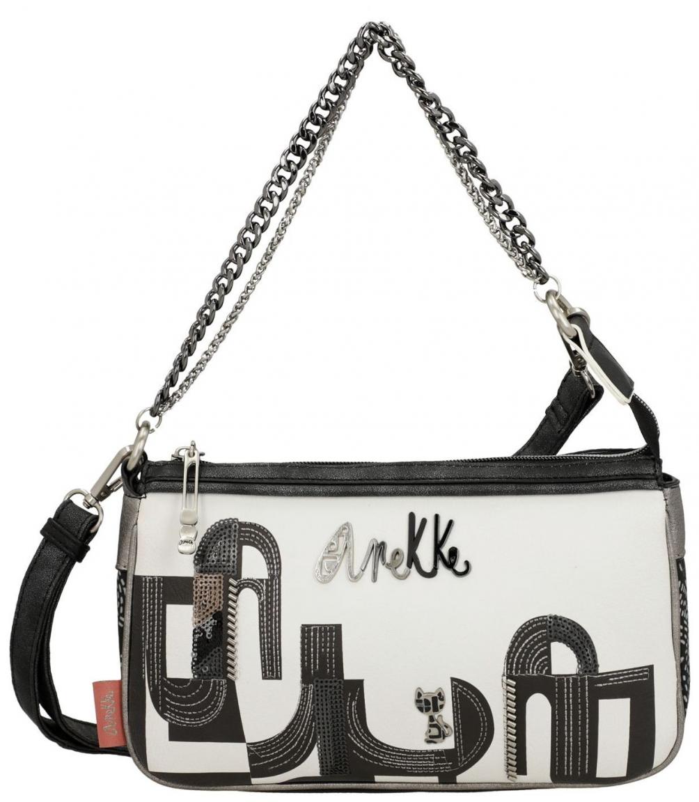 Anekke Nature Sixties Chain Bag Pailletten Kontrast