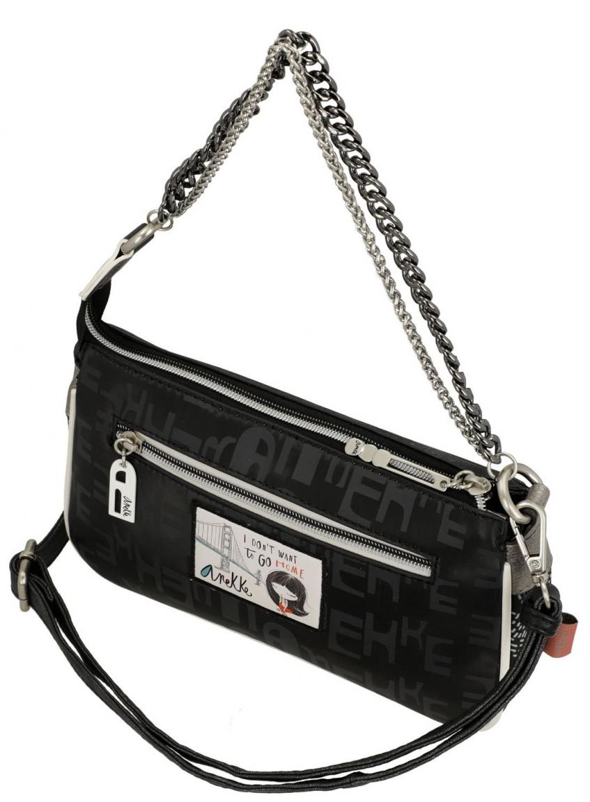 Anekke Nature Sixties Chain Bag Pailletten Kontrast