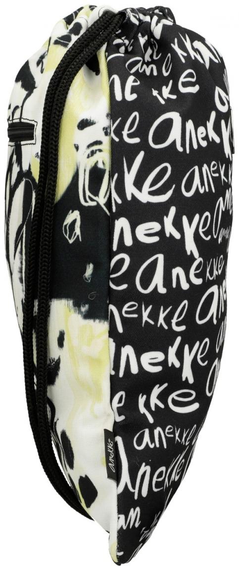 Anekke Nature Towanda Alltagsrucksack schwarz gelb Logoprint