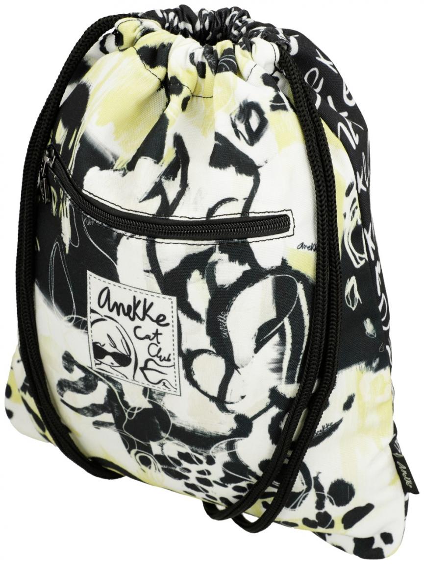 Anekke Nature Towanda Alltagsrucksack schwarz gelb Logoprint