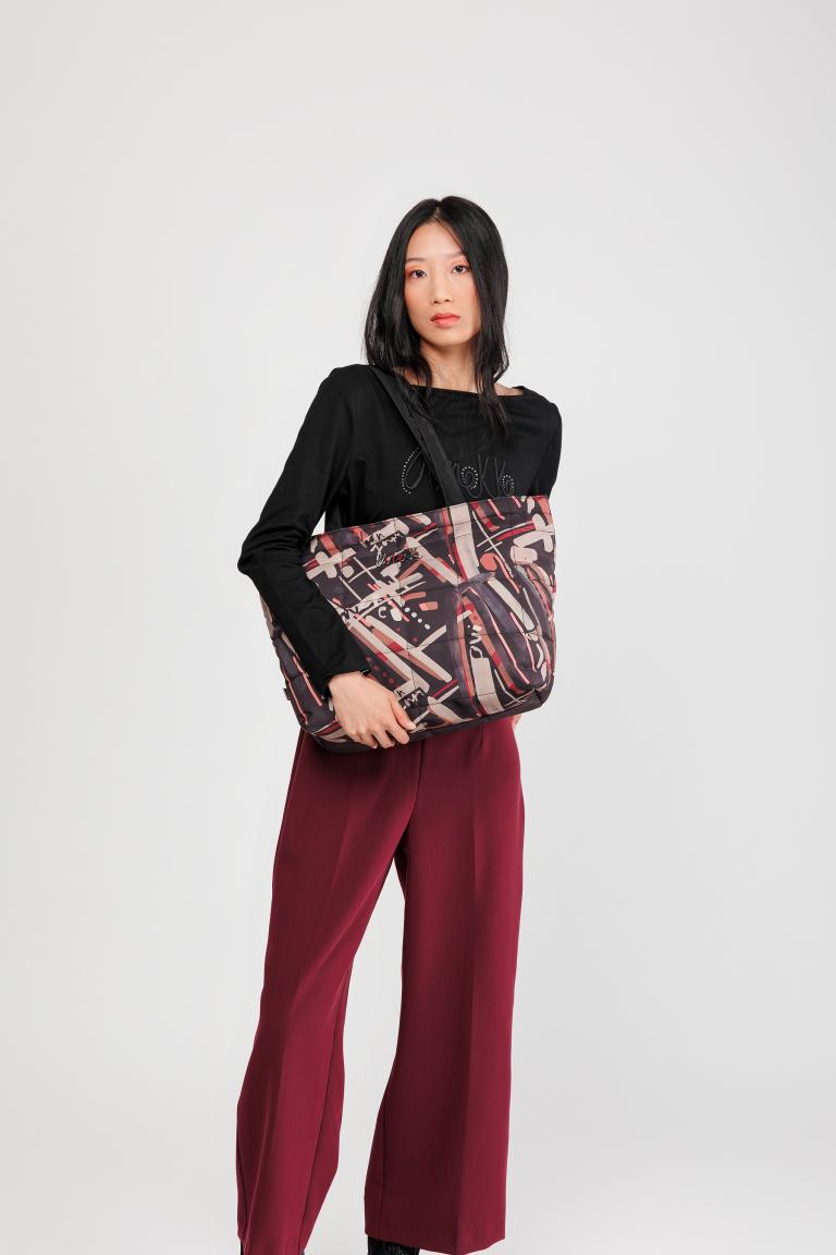 Anekke Nylon Shopper Mademoiselle Travel Bag Bunt