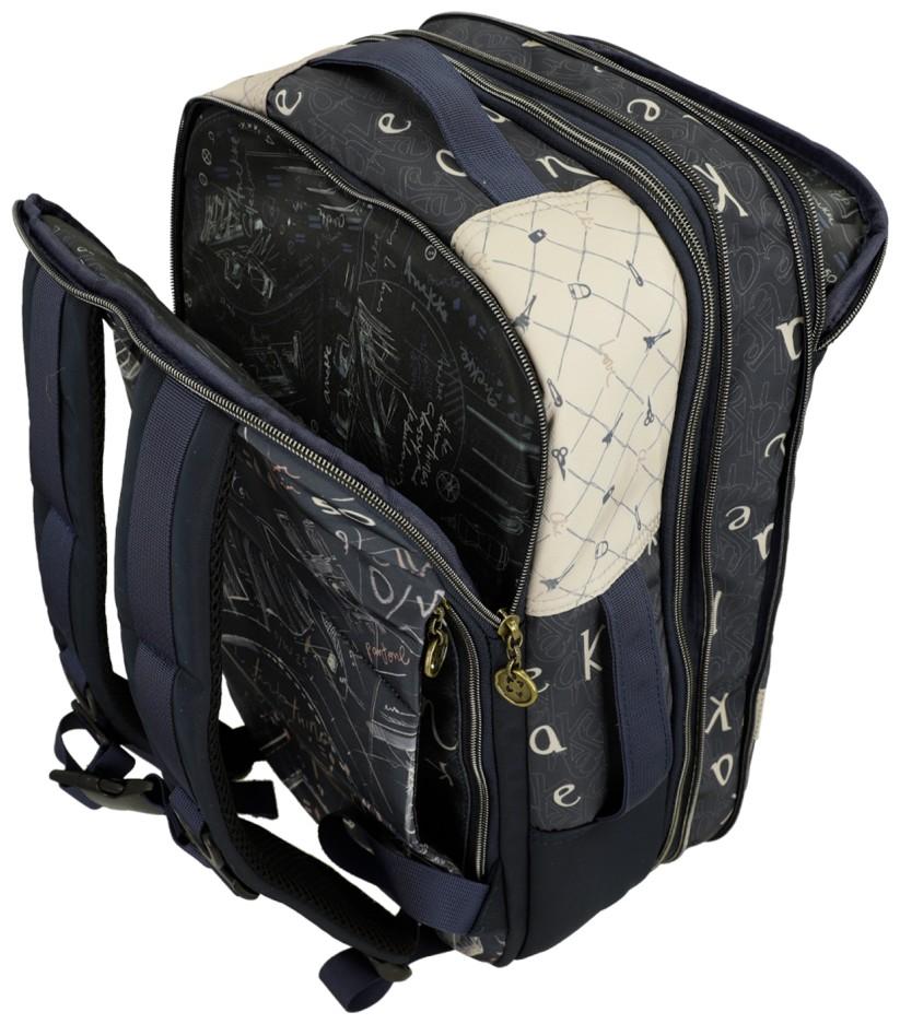 Anekke Nylonrucksack Handgepäck Mademoiselle Travel Viaje Blau
