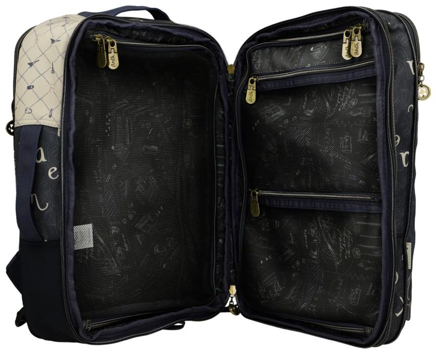 Anekke Nylonrucksack Handgepäck Mademoiselle Travel Viaje Blau