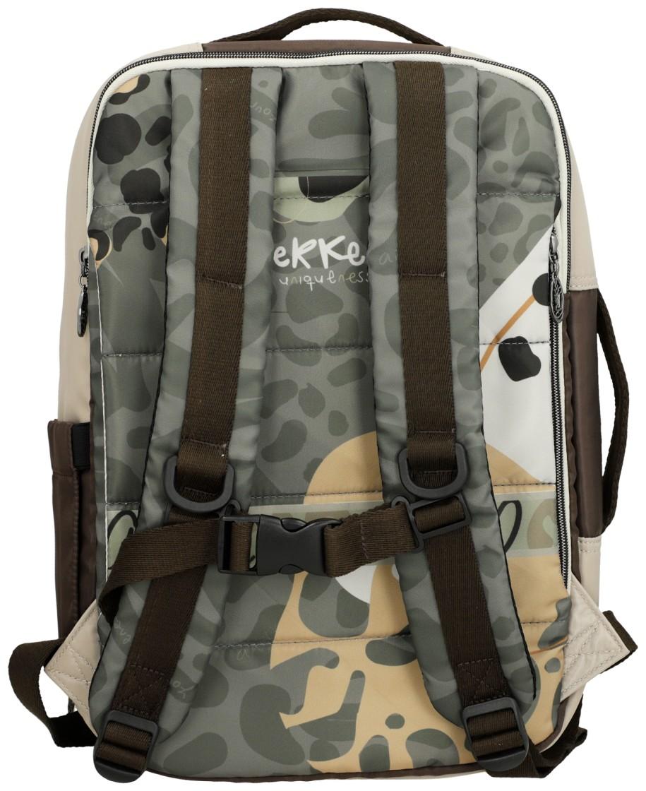 Anekke Nylonrucksack geräumig Laptop Sophia Gaia Camou