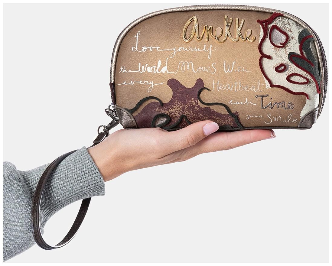 Anekke Organizer Handschlaufe beige Real samtig Manifesto Stärke