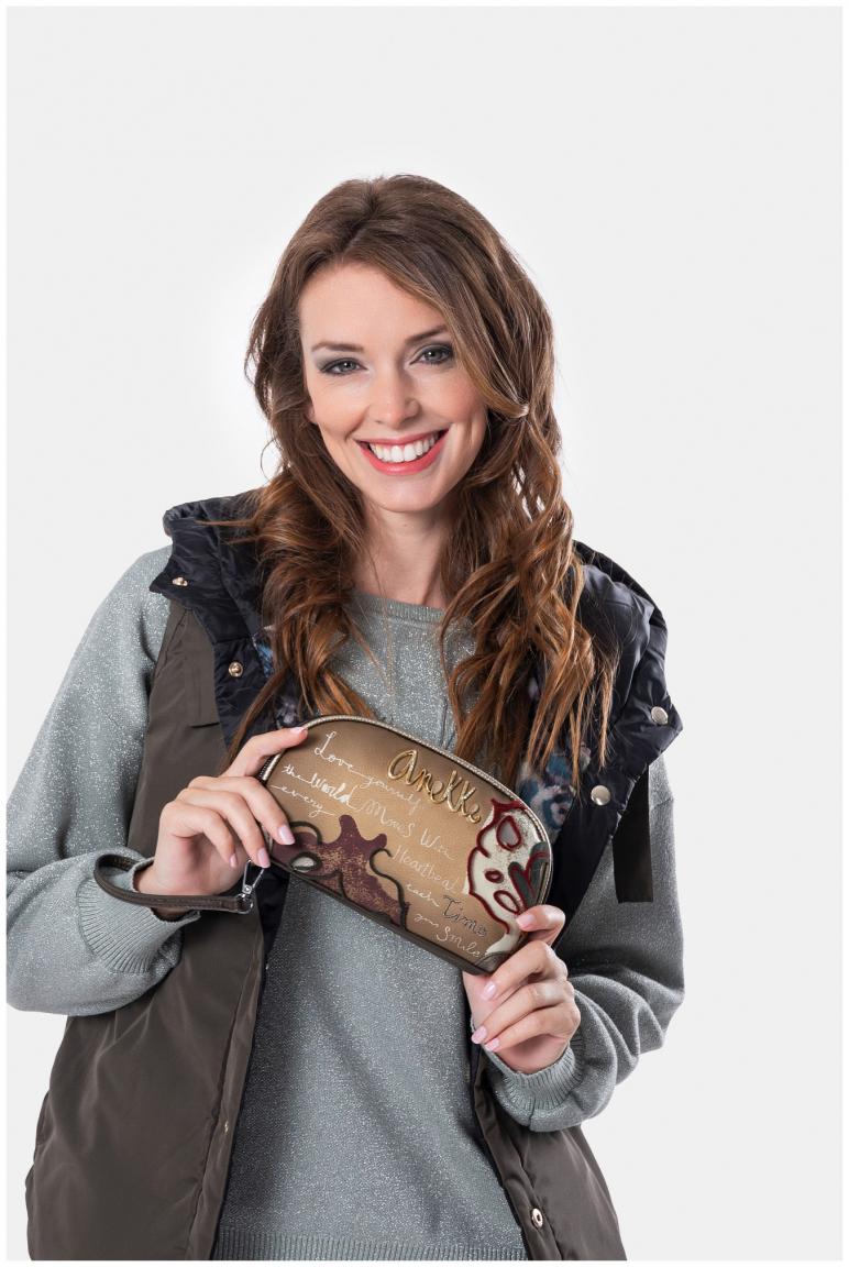 Anekke Organizer Handschlaufe beige Real samtig Manifesto Stärke