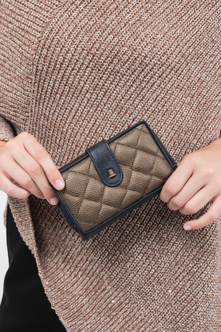 Anekke Portemonnaie Mademoiselle Boutique Blau Funkelsteine