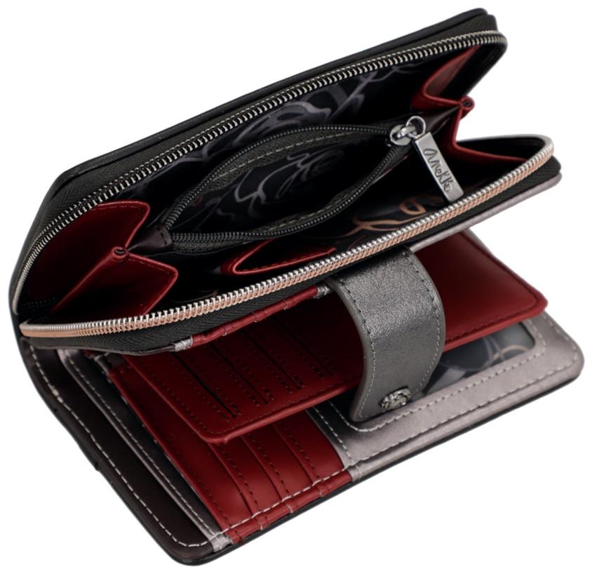 Anekke Portemonnaie Mademoiselle Parisian Altrosa Steppdesign