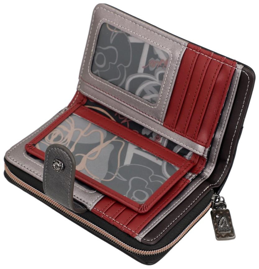 Anekke Portemonnaie Mademoiselle Parisian Altrosa Steppdesign