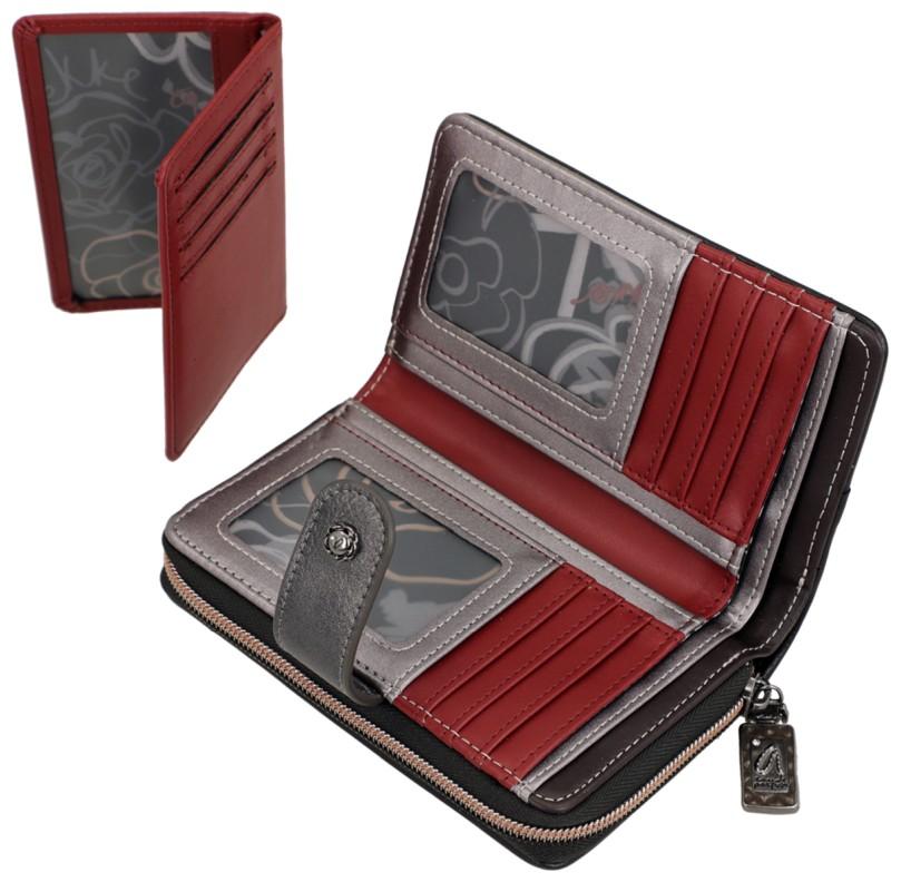 Anekke Portemonnaie Mademoiselle Parisian Altrosa Steppdesign