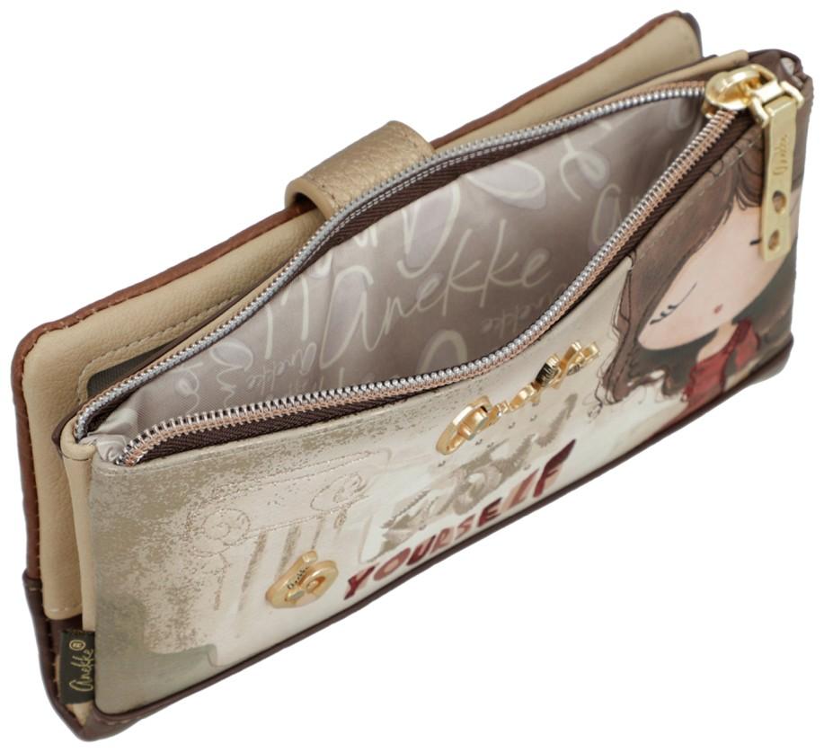 Anekke Portemonnaie Muse Braun Kartenetui herausnehmbar