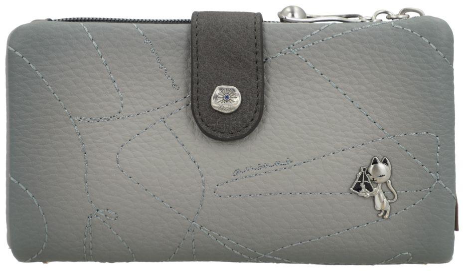 Anekke Portemonnaie mit Riegel Sophia Blaugrau 