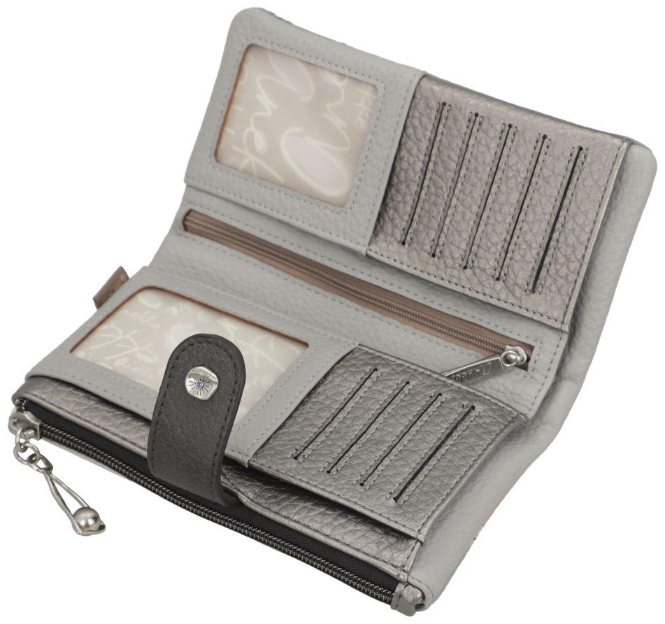 Anekke Portemonnaie mit Riegel Sophia Blaugrau 