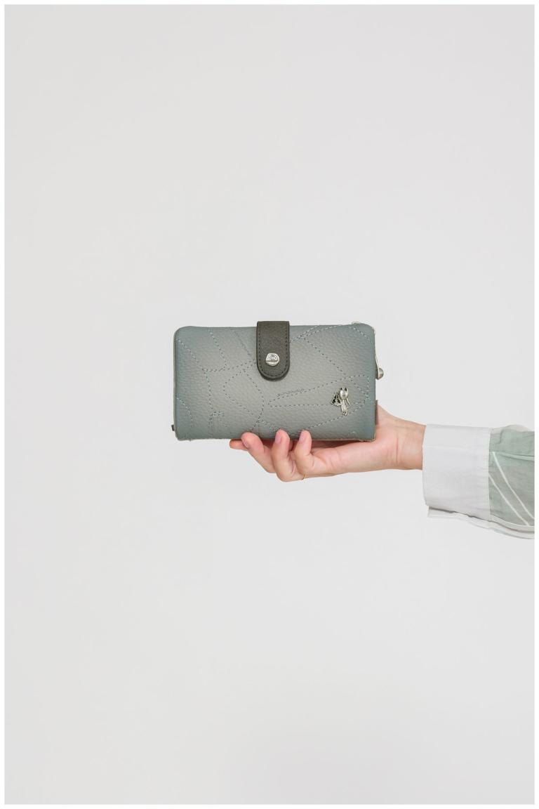 Anekke Portemonnaie mit Riegel Sophia Blaugrau 