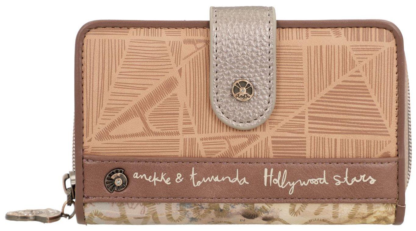 Anekke Portmonee Stars beige Hollywood RFID