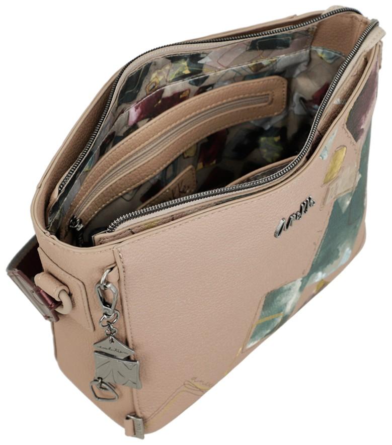 Anekke REAL Crossbodybag Evolution Taupe Bordeaux