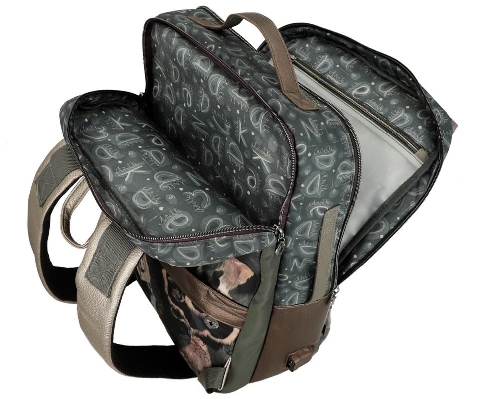 Anekke Real Manifesto Reiserucksack m it Laptopfach herbstlich bunt