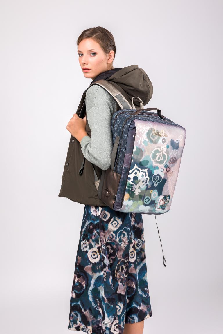 Anekke Real Manifesto Reiserucksack m it Laptopfach herbstlich bunt