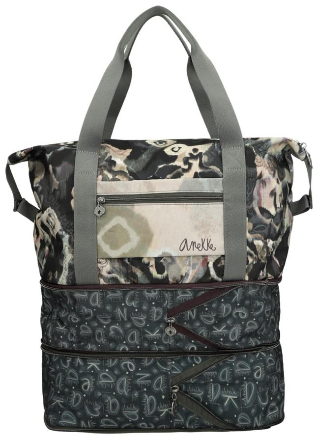 Anekke Reisetasche vs. Shopper Real Travel Nylon Volumen erweiterbar