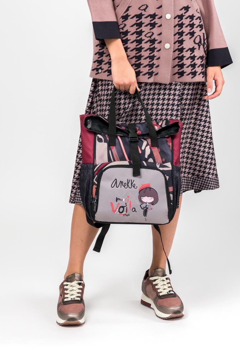Anekke Rolltop Backpack Mademoiselle Medium Bunt