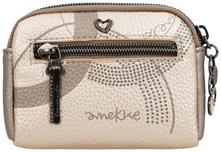Anekke Schlüsseltasche breit Muse Olympia warm Beige