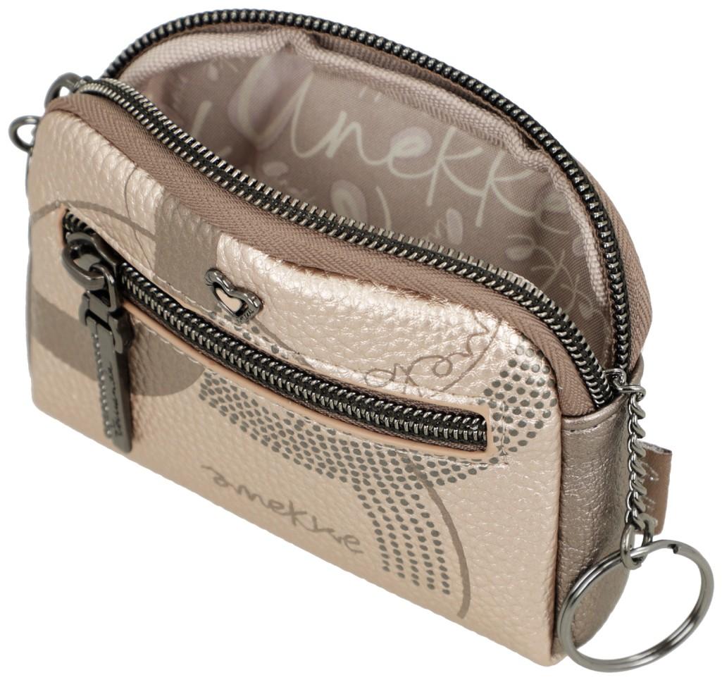 Anekke Schlüsseltasche breit Muse Olympia warm Beige