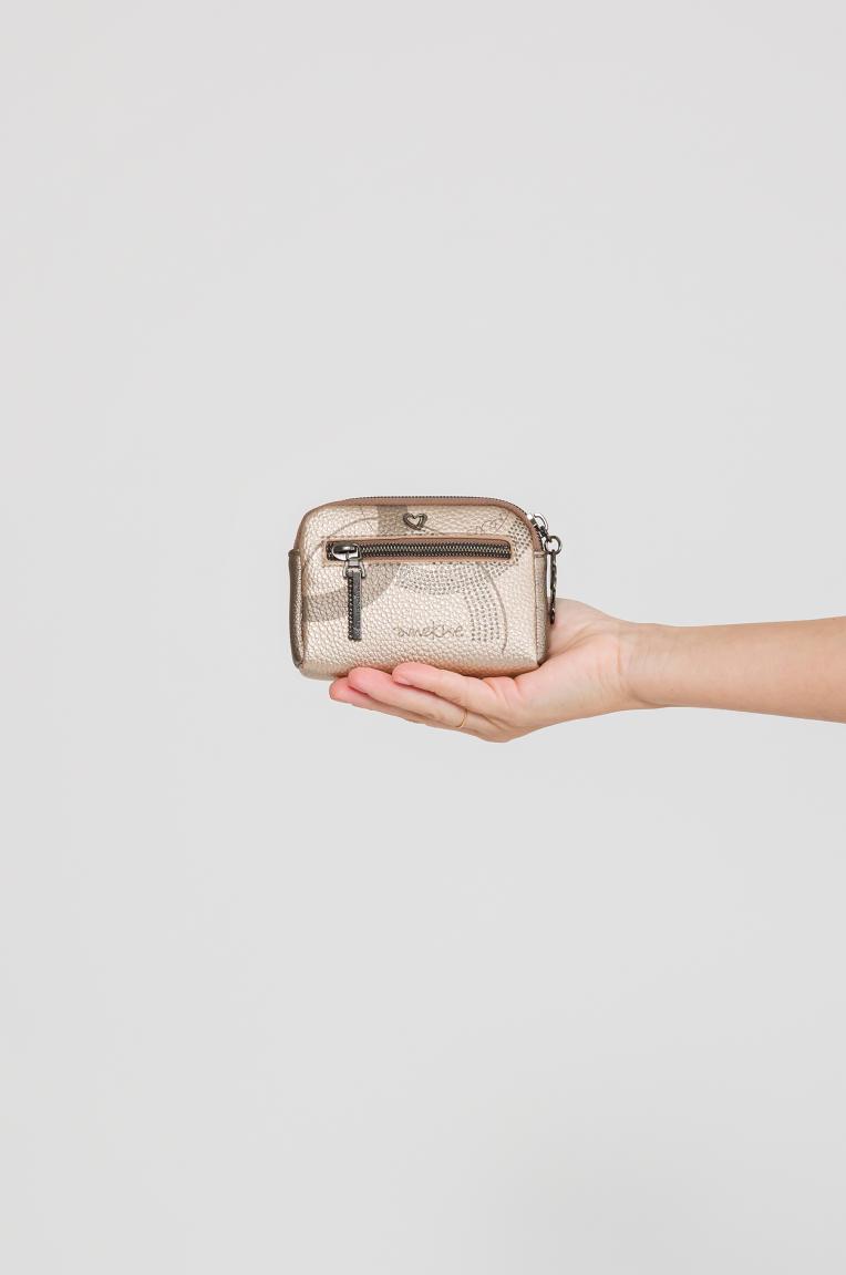 Anekke Schlüsseltasche breit Muse Olympia warm Beige