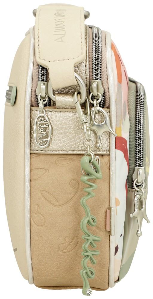 Anekke Schultertasche Alma Smart metallischer Glanz