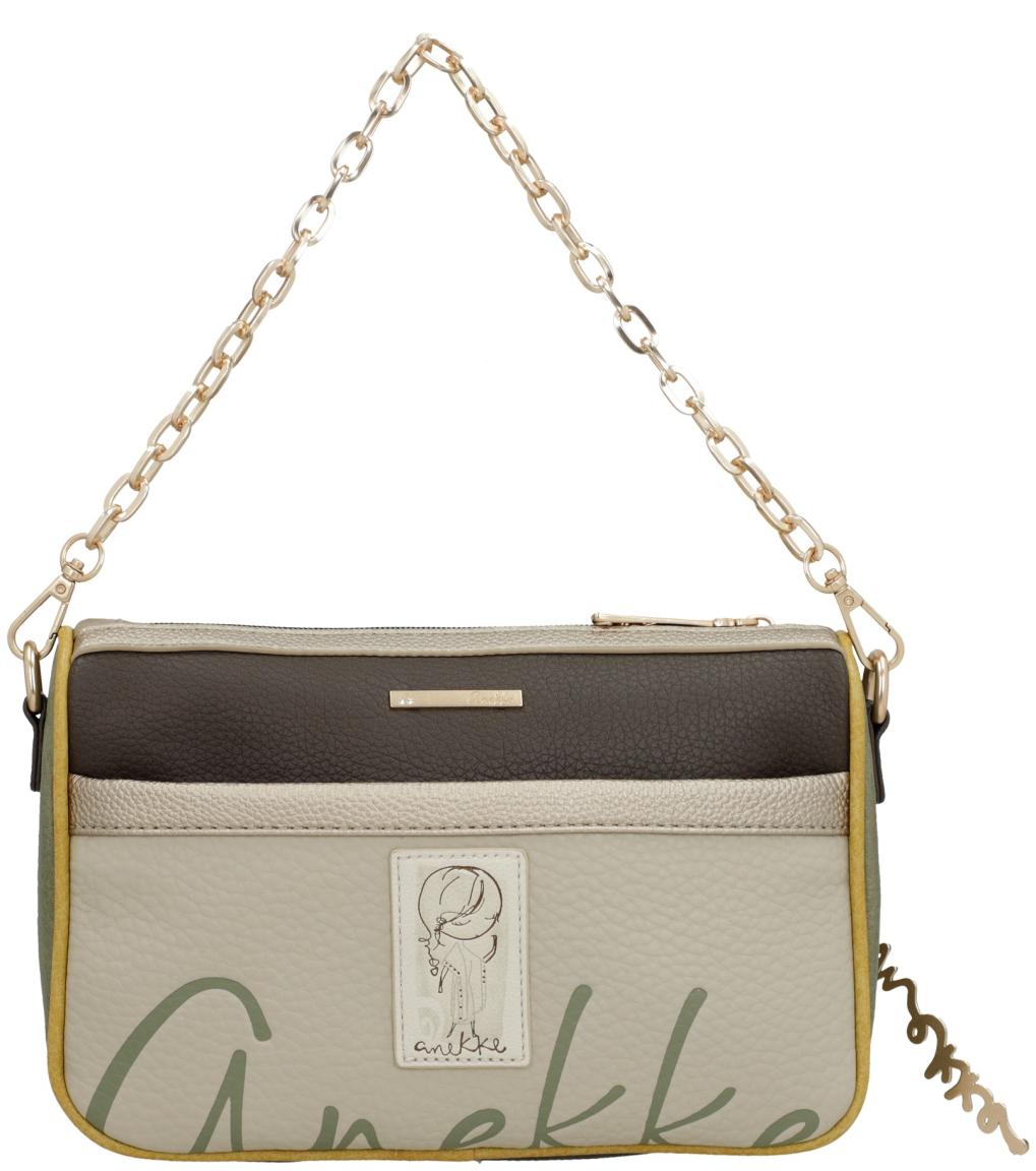 Anekke Schultertasche Essentials Braun Dotprint